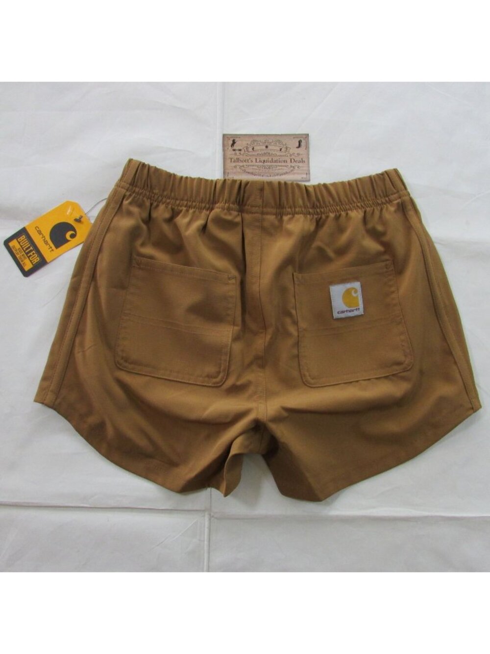Carhartt Youth Girl's Rugged Flex Ripstop Shorts Brown BS9309
